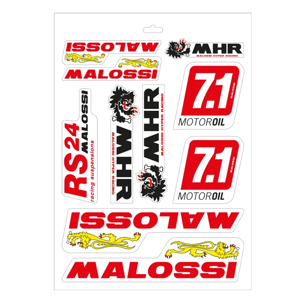 Aufkleberset Malossi 31x24cm