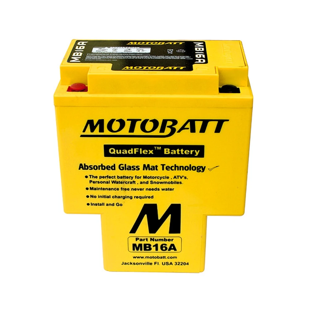 Batterie MOTOBATT MB16A (LF-AGM) 12V/19Ah - 151x91x181mm