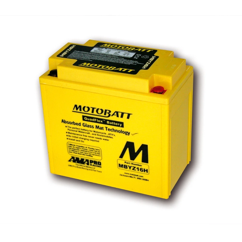 Batterie MOTOBATT MBYZ16H (LF-AGM) 12V/16.5Ah - 151x87x145mm