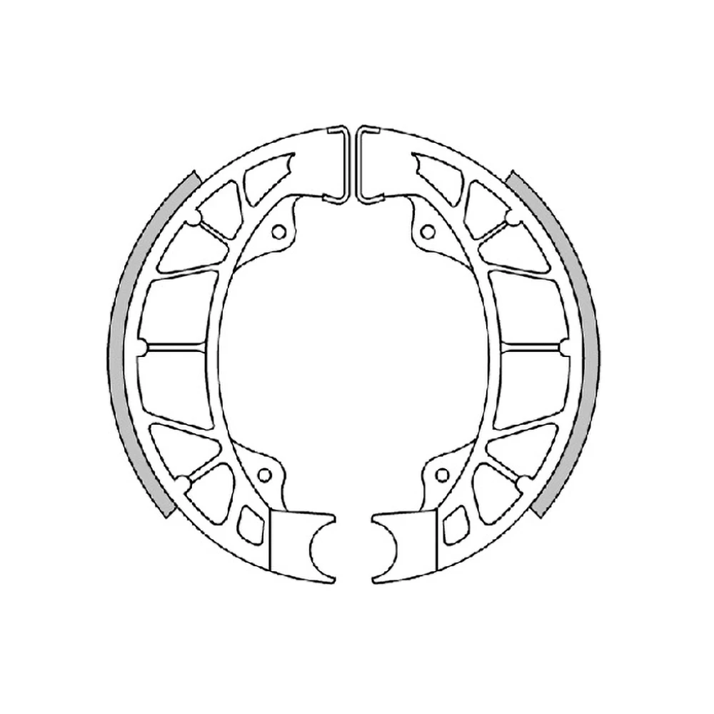 Bremsbacken Polini (110x25mm)