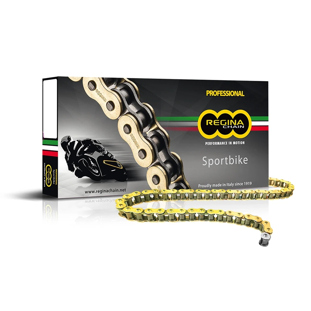 Kette 520 Regina 520 / 135 ZRP 110L, Z-Ring, hyper-verstärkt, gold-schwarz