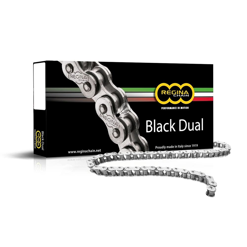 Kette 525 Regina 525 / 137 ZRA 124L, Z-Ring, super-verstärkt, schwarz-schwarz