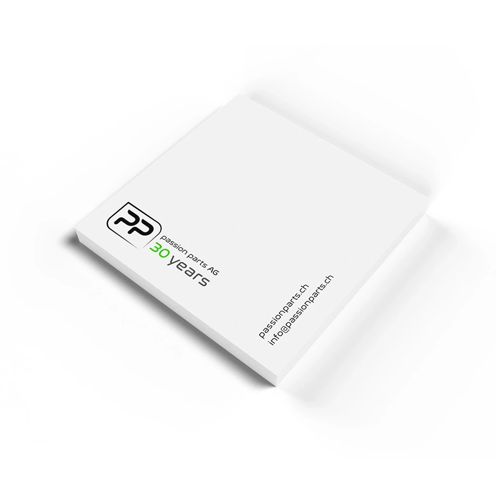 Haftnotizen 72x72mm 50 Blatt PP passion parts AG