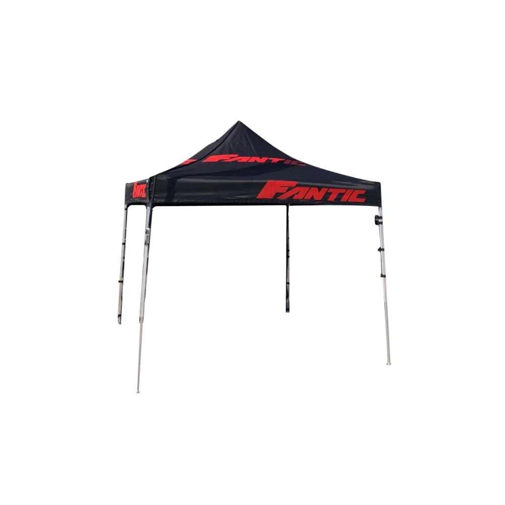 Zelt Fantic 3x3 Meter schwarz-rot