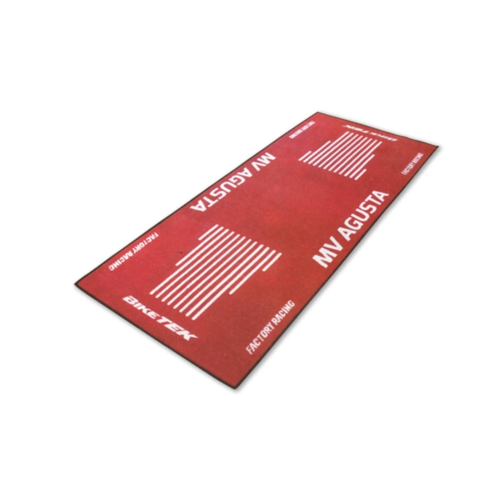Moto Teppich BIKETEK SERIES 3 antirutsch MV AGUSTA rot 80x190cm
