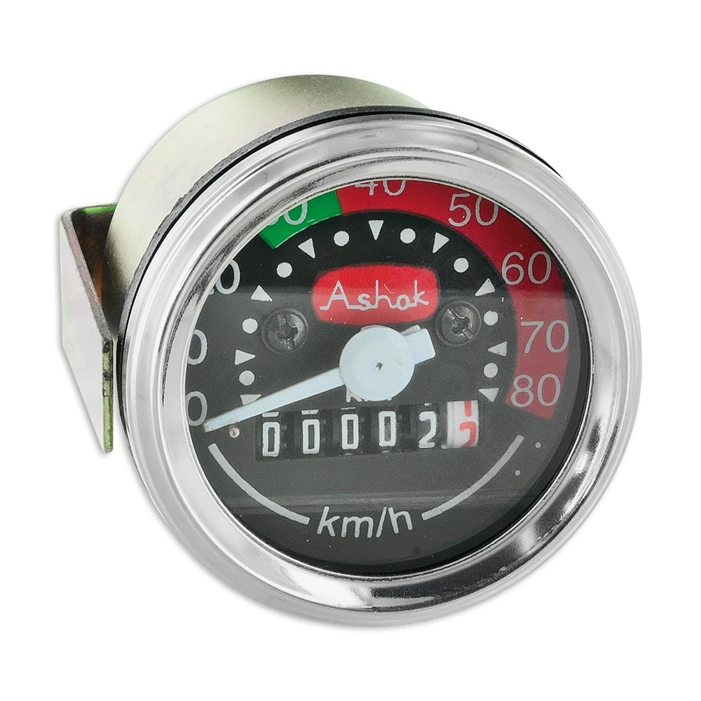 Tacho 80 km/h, Ø 48mm, universal, VDO-Anschluss