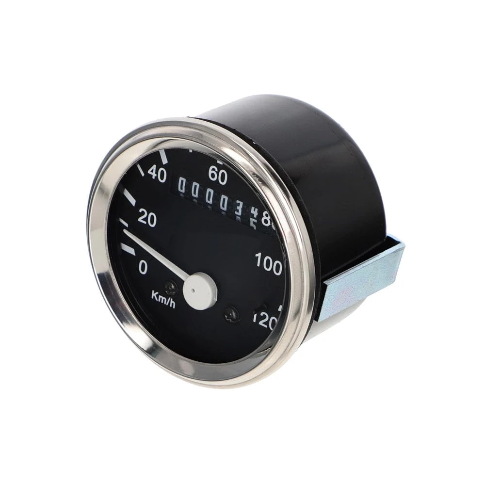 Tacho 120 km/h, Ø 60mm, universal, VDO-Anschluss