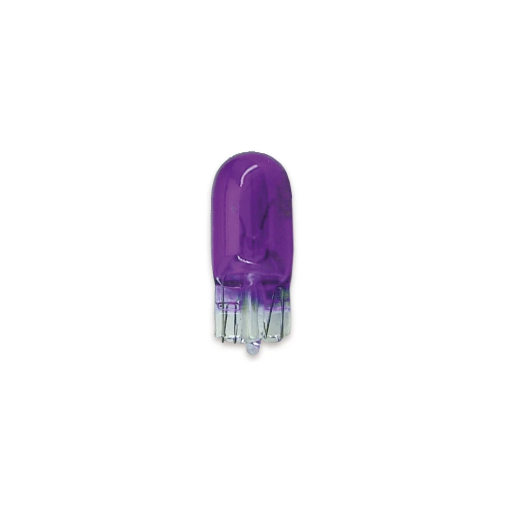 Glühlampe Glassockel purple T10, 12V 3W (1 Stück)