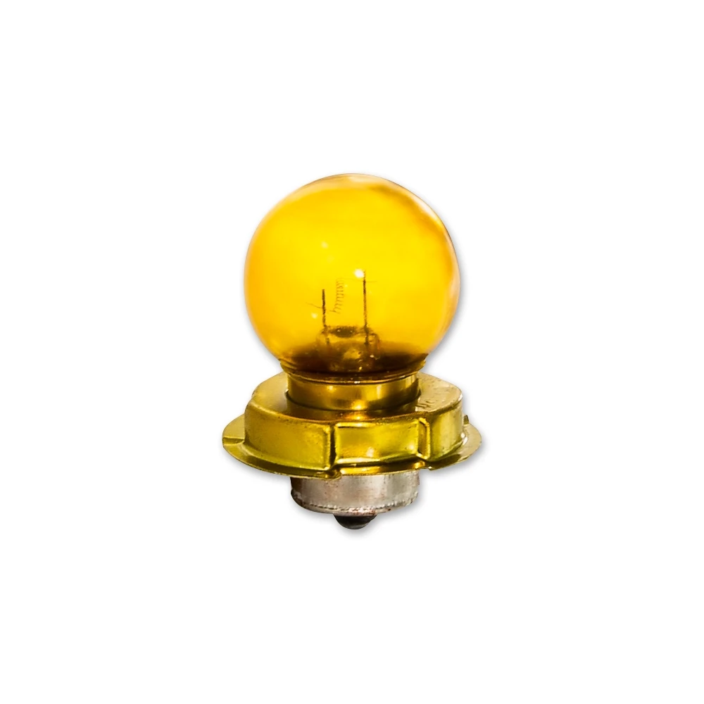Glühlampe 6V 15W P26S gelb