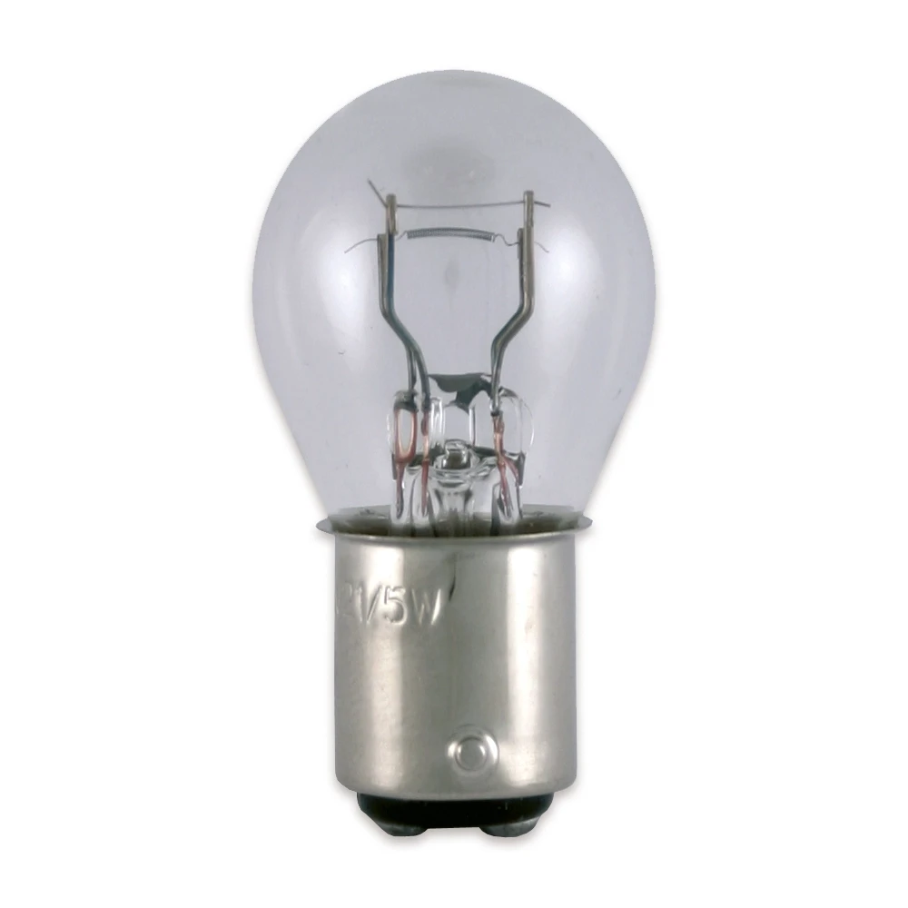 Rücklichtglühlampe weiss 12V 21/5 BAY15d (1 Stück)