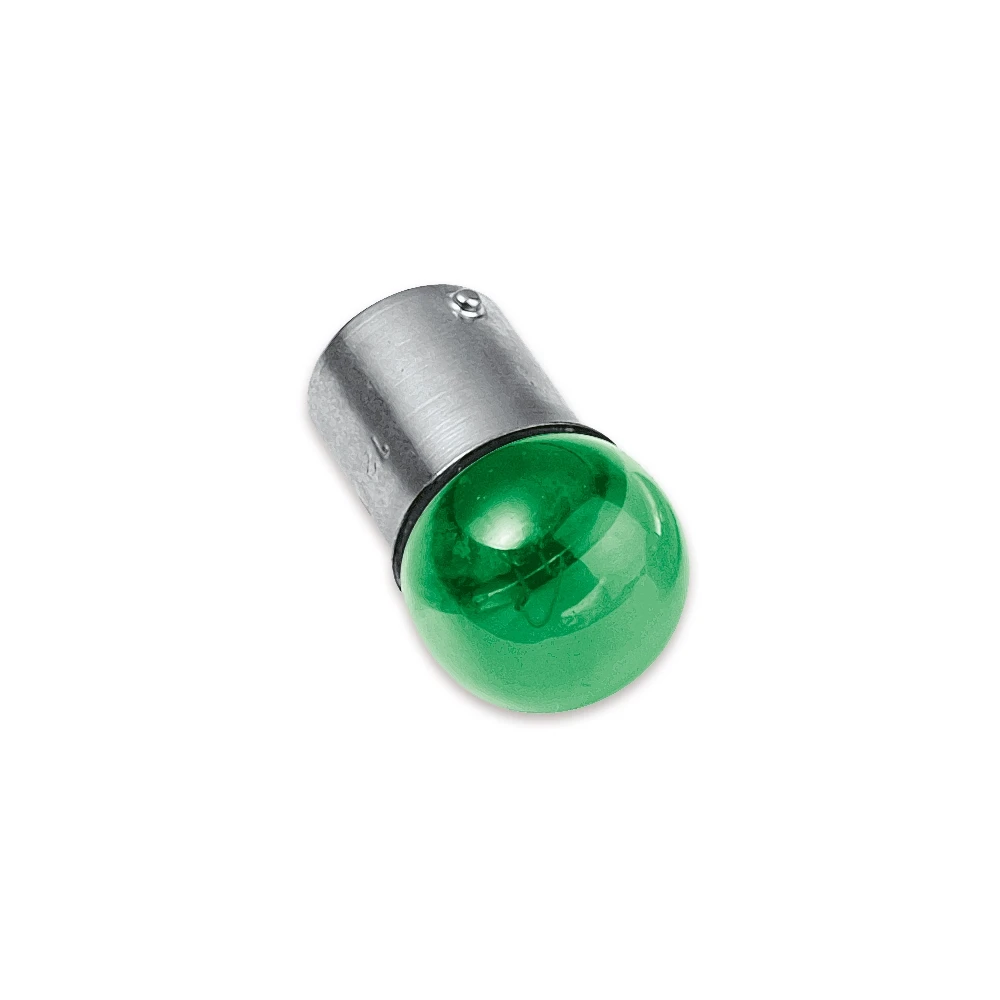 Glühlampen BA15s (G18) 12V10W grün (4 Stück) NETTOPREIS