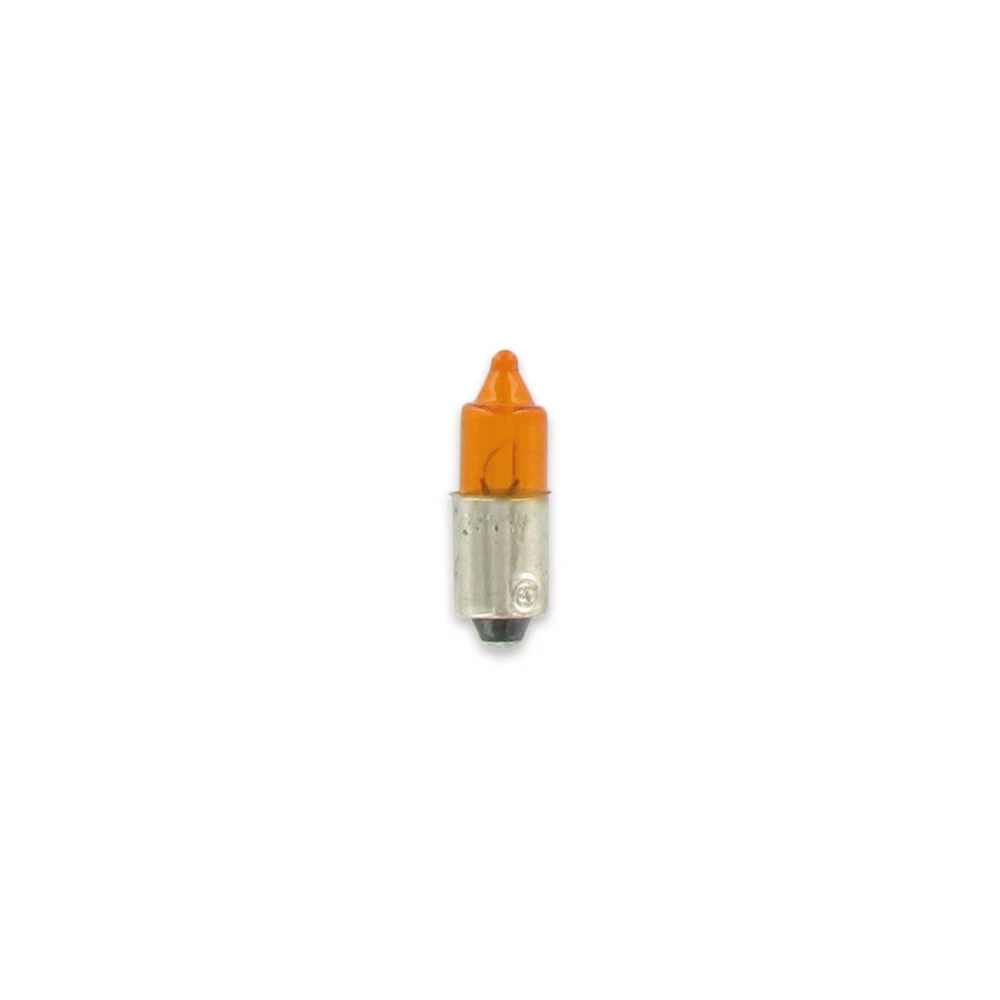 Glühlampe orange BA9S 12V 10W (180°) (1 Stück)