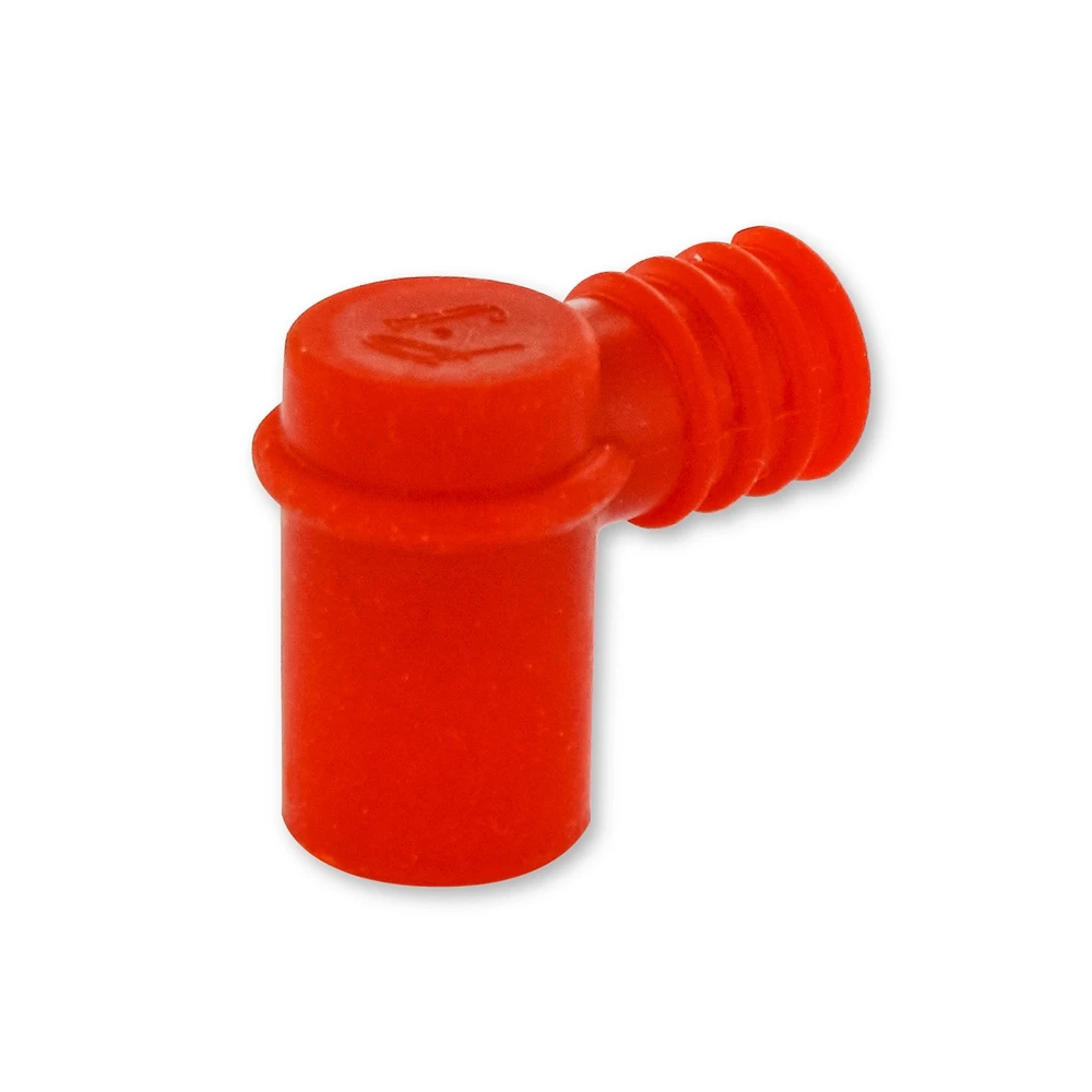 Kerzenstecker RMS in rot (für Ø 7mm Kabel) aus Silikon- wasserdicht
