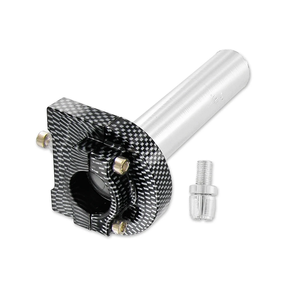 Gasgriff TNT universal Alu carbon look