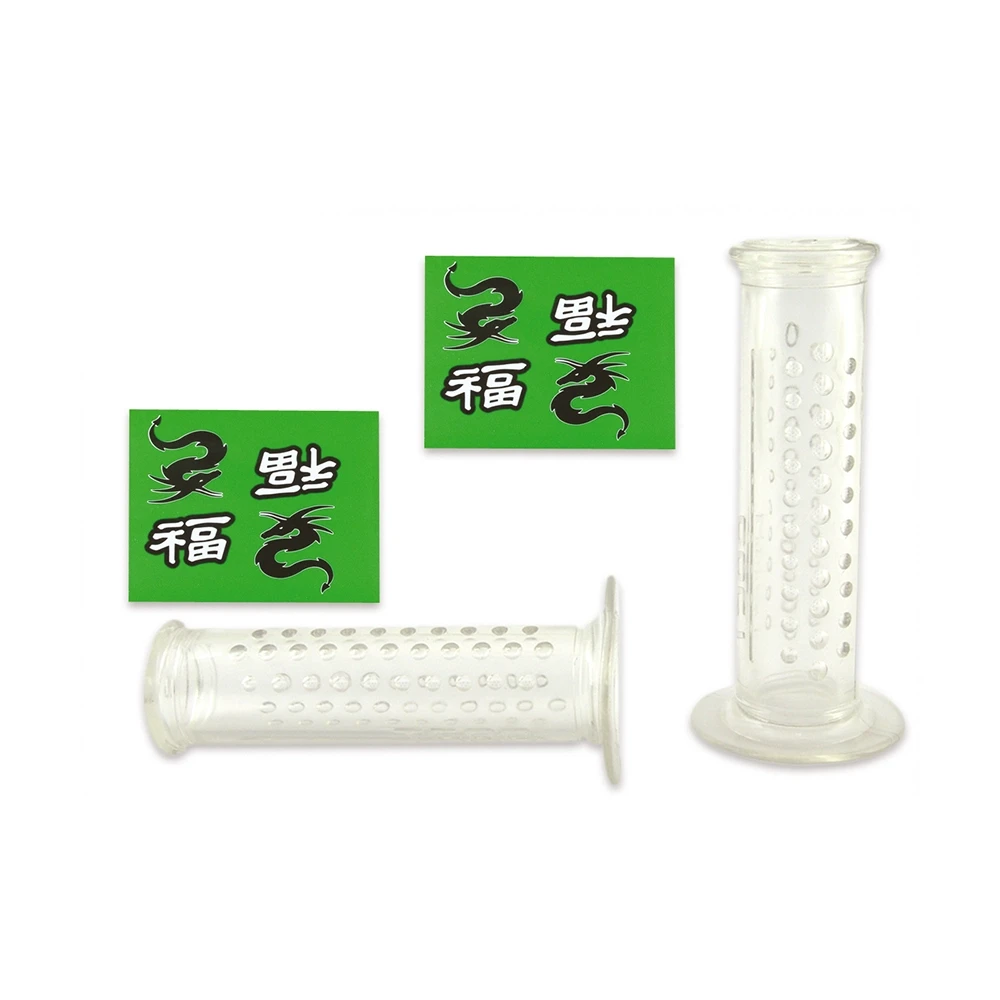 Paar Griffe TNT Dragon grün/transparent NETTOPREIS