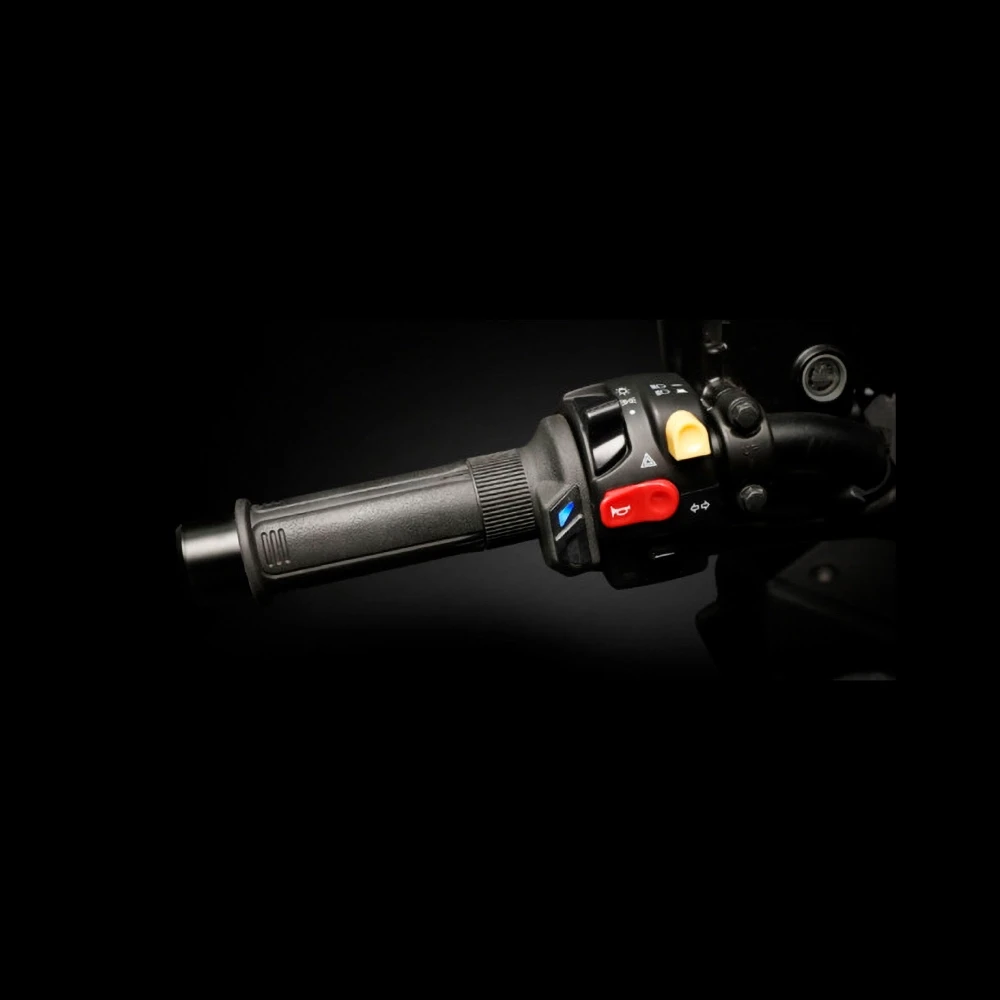 Griffe beheizbar / Heizgriffe Ø 22mm einstellbar KOSO HG-13, 5 Stufen L: 130mm