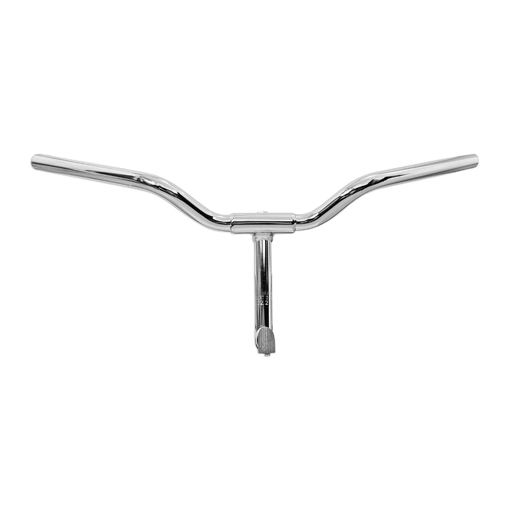 Lenker Puch/Sachs chrom niedrig mit Vorbau Ø 22mm