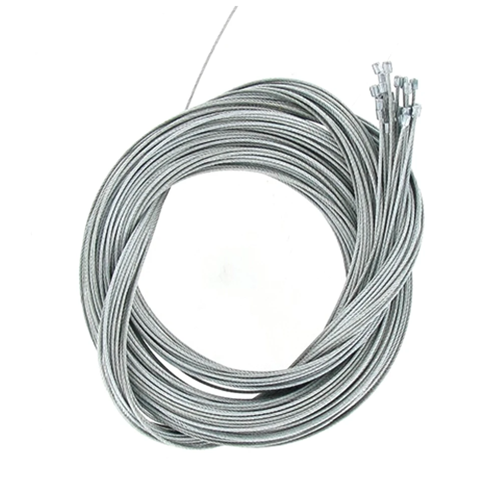 Gaskabel Bing 1,2mm x 2000mm feingeflochten Nippel 3 x 4mm (25 Stück)