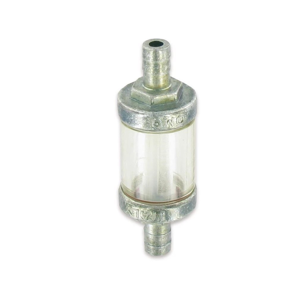 Benzinfilter TNT (Ø 8mm) chrom 