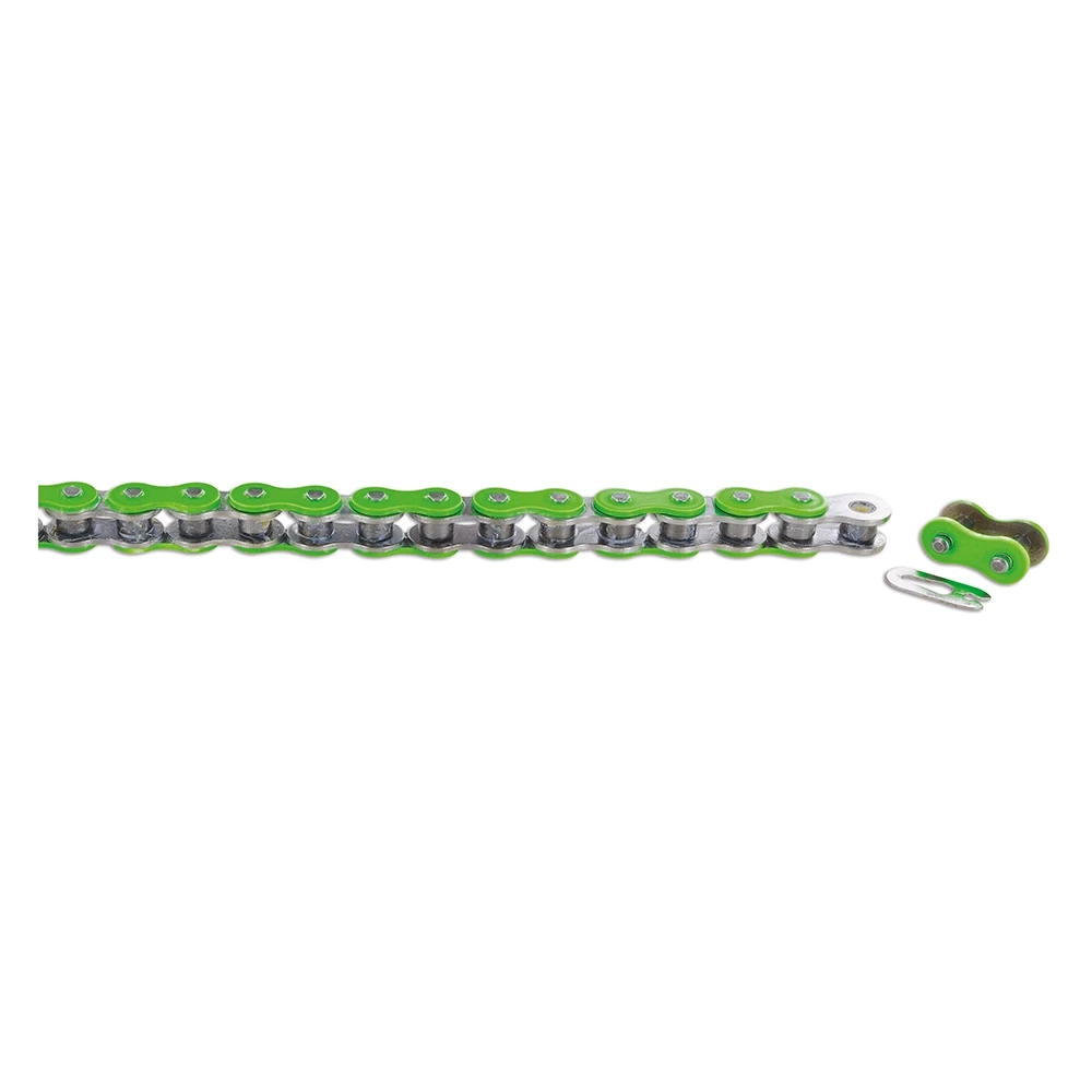 Antriebskette Mofa CYC 415H 128L, Kette 415 neon grün