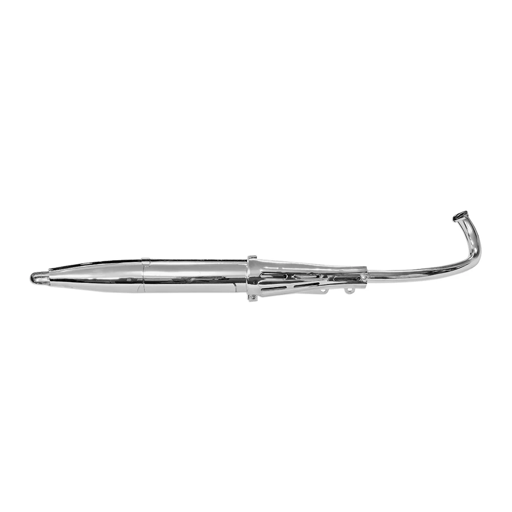 Auspuff Puch MS/MV komplett chrom 20mm