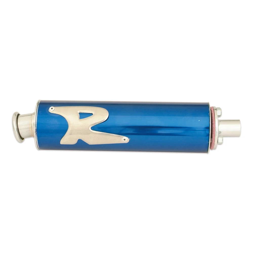 Schalldämpfer Turbo Kit blau (Anschluss 17mm/D. 60mm) NETTOPREIS