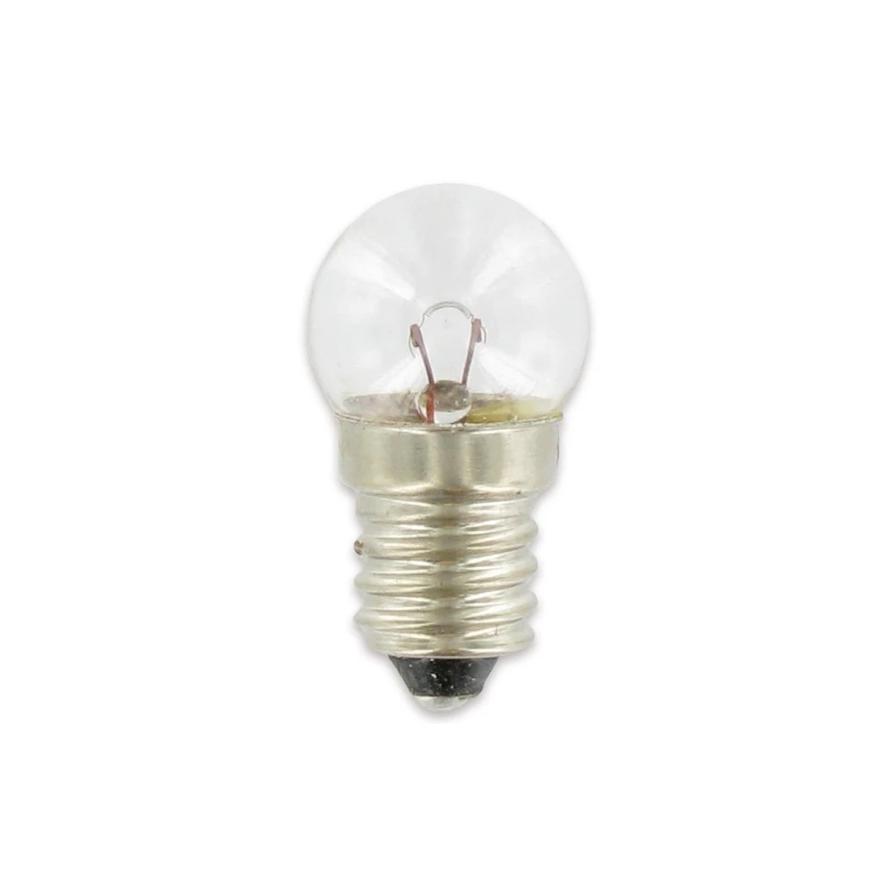 Glühlampe E10 6V 7.5W weiss (Solex vorne / Mofa)