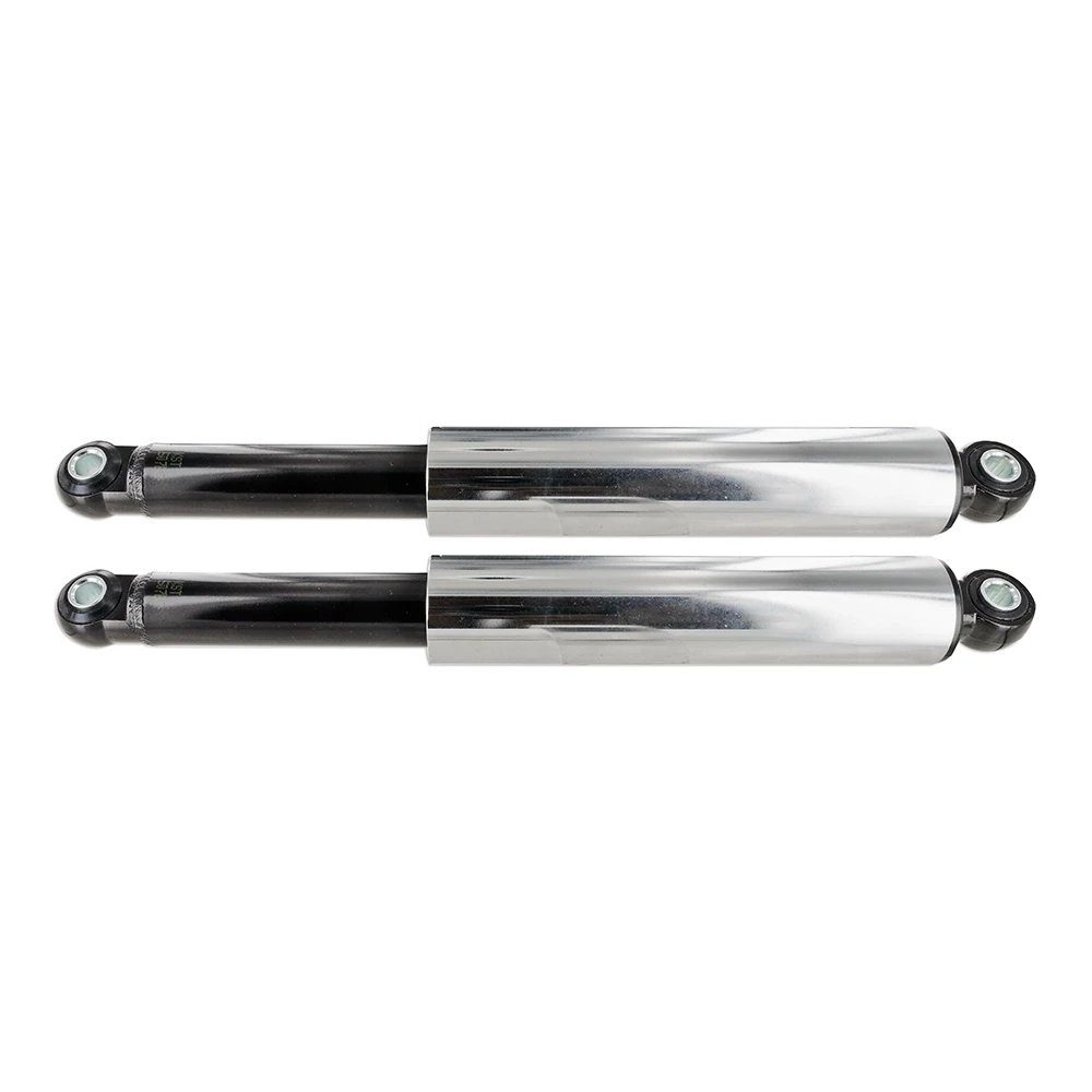 Stossdämpferset 36cm chrom/schwarz Kreidler 1968