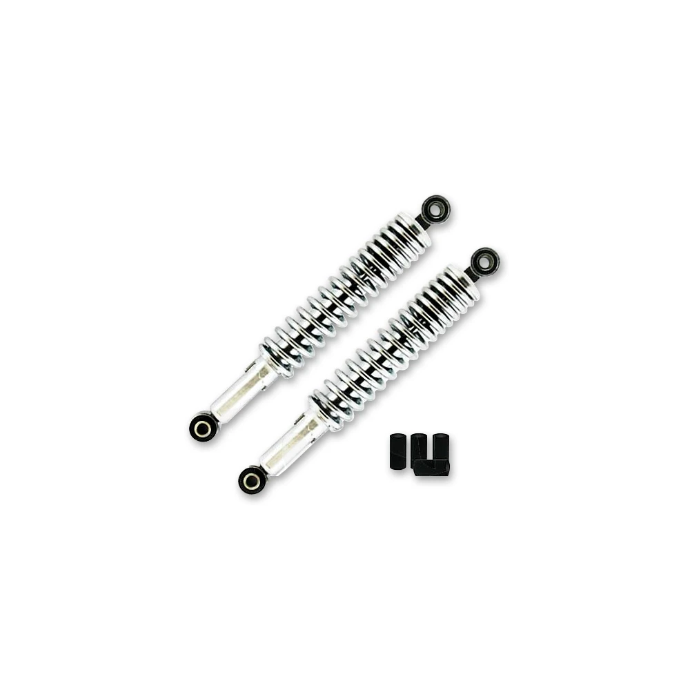 Stossdämpferset 10+10mm 24cm chrom (Paar) universal