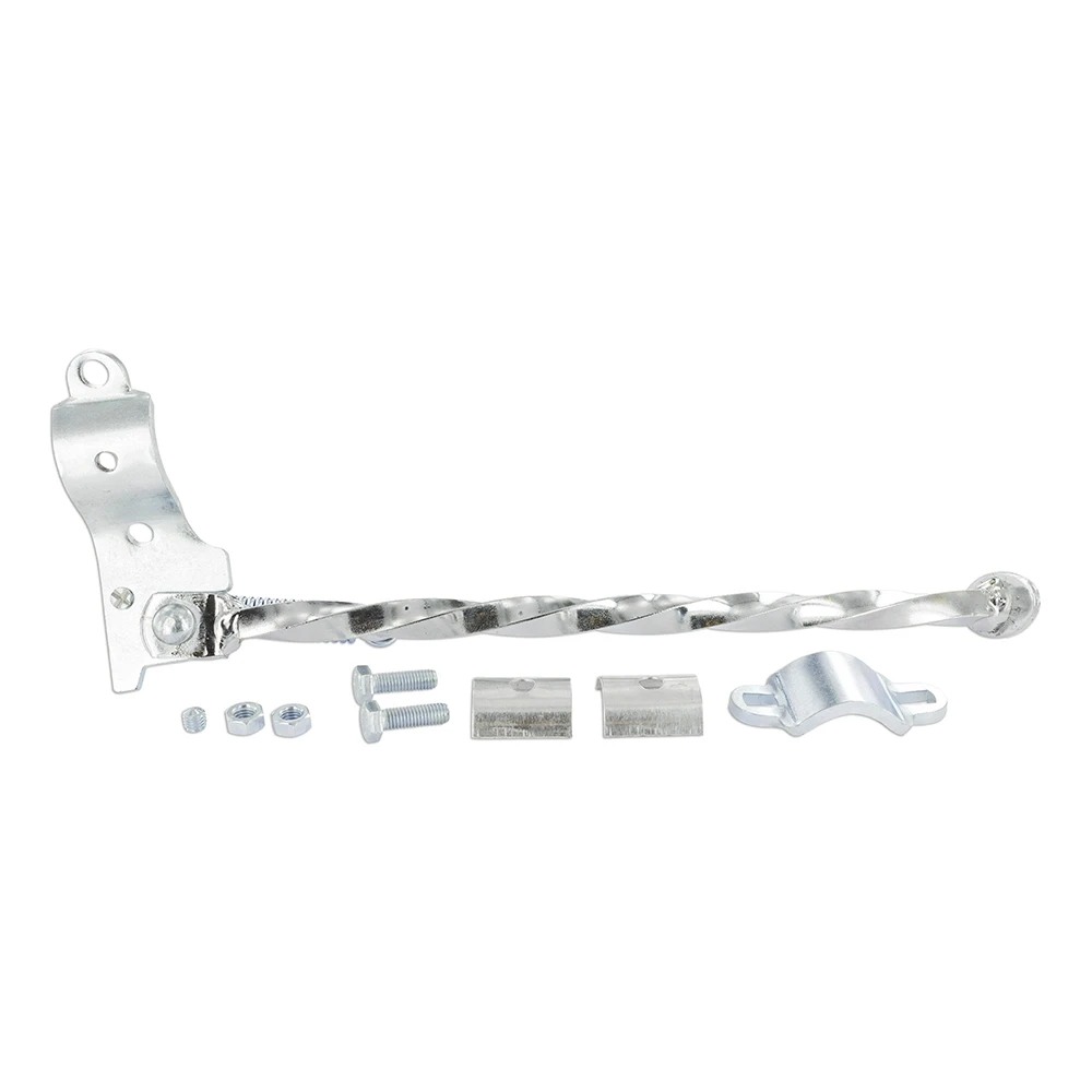 Seitenständer gedreht für Ø 23-34mm (340mm) universal chrom