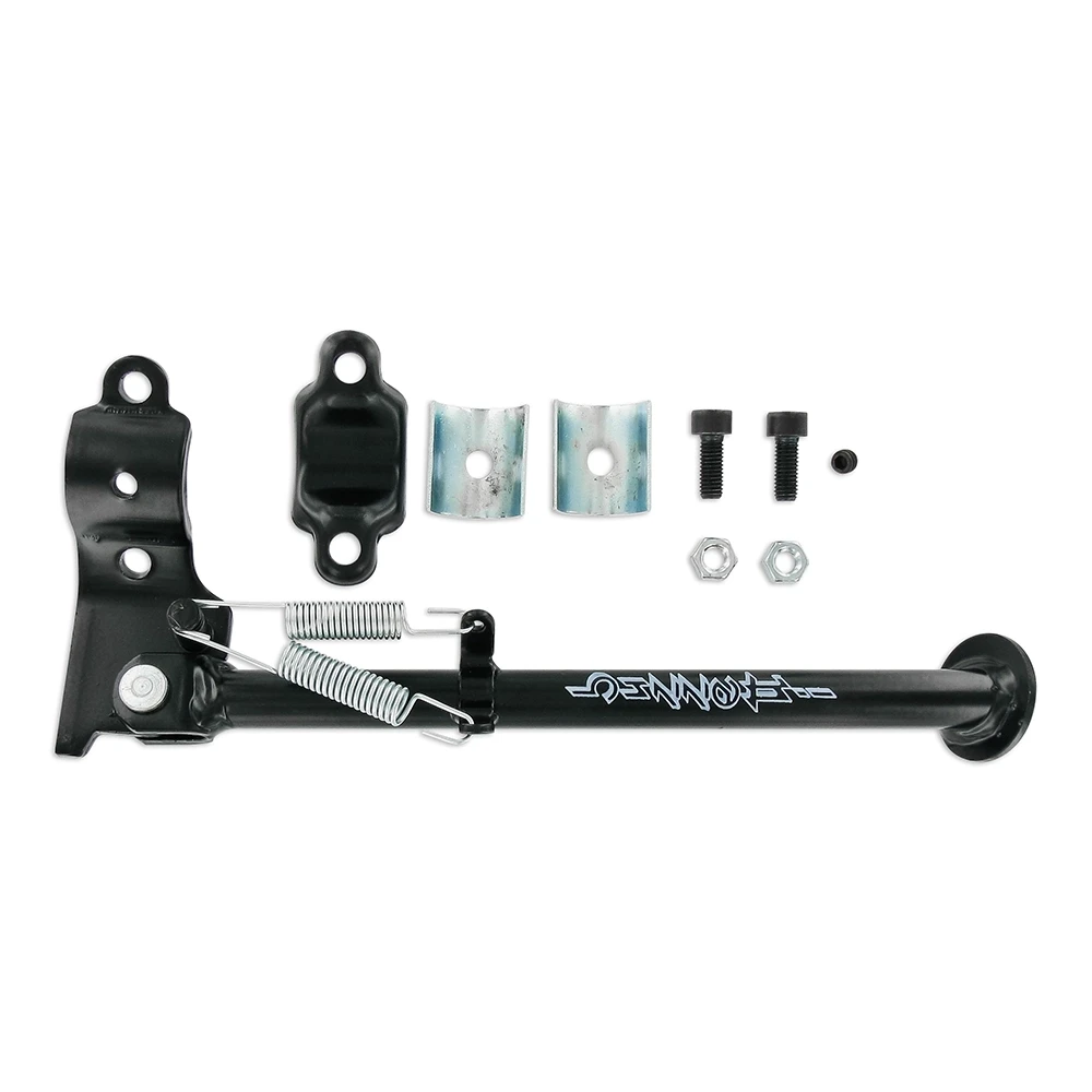 Seitenständer 250mm für Ø 26-32mm universal schwarz