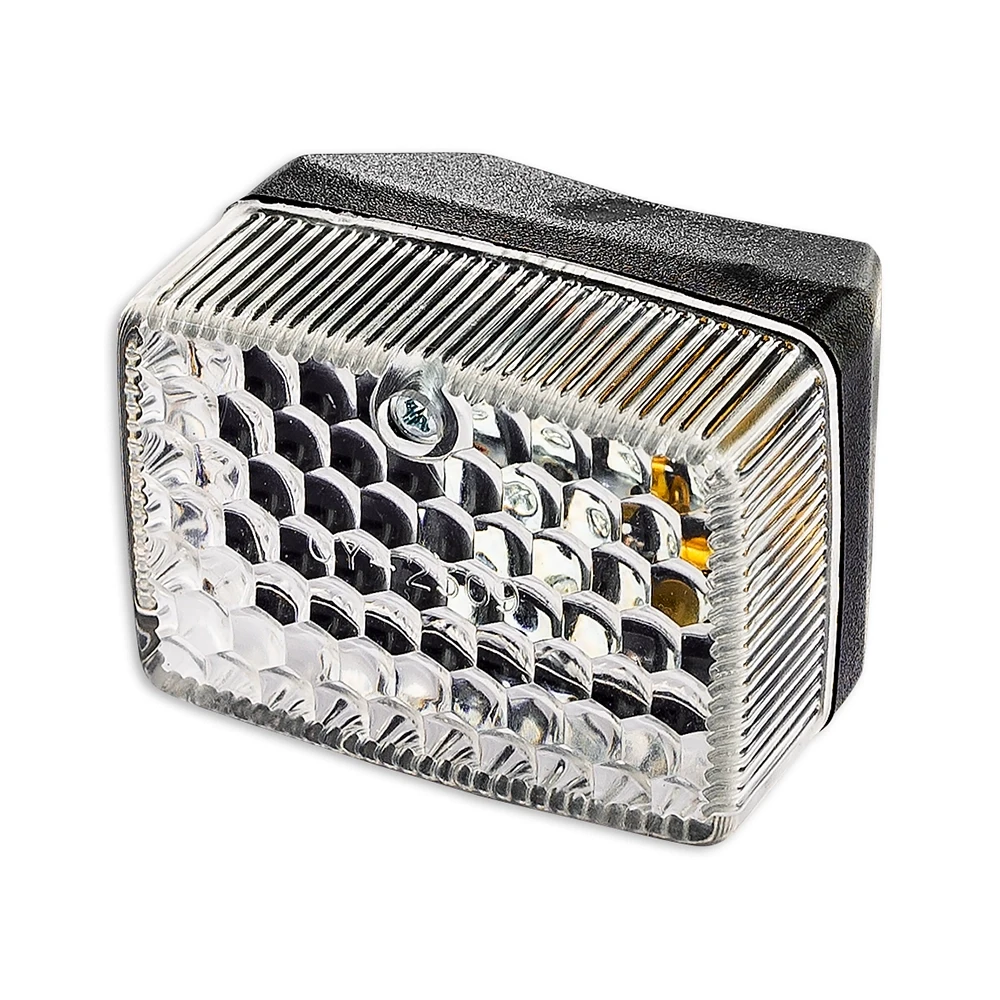 Rücklicht ULO (eckig) in schwarz/lazer zu Puch/Sachs