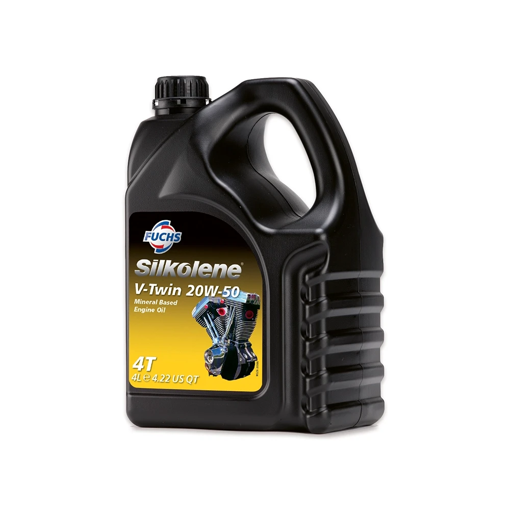 Motorenöl 4-Takt 20W-50 Silkolene V-Twin mineralisch 4 L