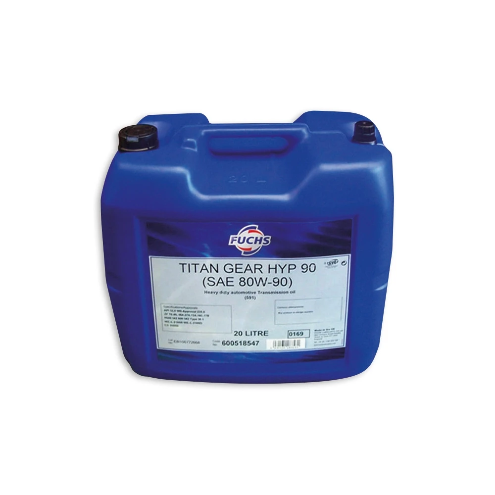 Getriebeöl 80W-90 GL-4/GL-5 Fuchs TITAN GEAR HYP Hypoid 20 L