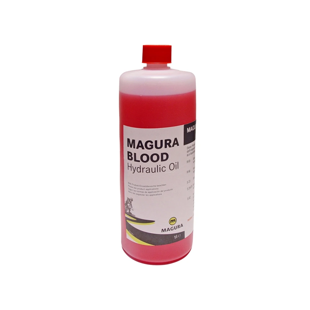 Kupplungsflüssigkeit MAGURA Blood Hymec Mineral- Hydraulikoel 1000 ml ROT