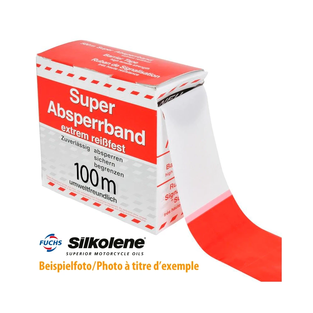 Absperrband Fuchs Silkolene Rolle à 100m