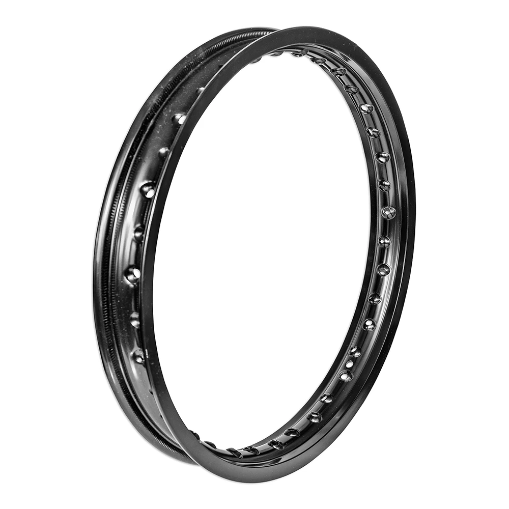 Felge 16x1.6 Zoll (57mm) 36 Loch à 7.0mm, schwarz