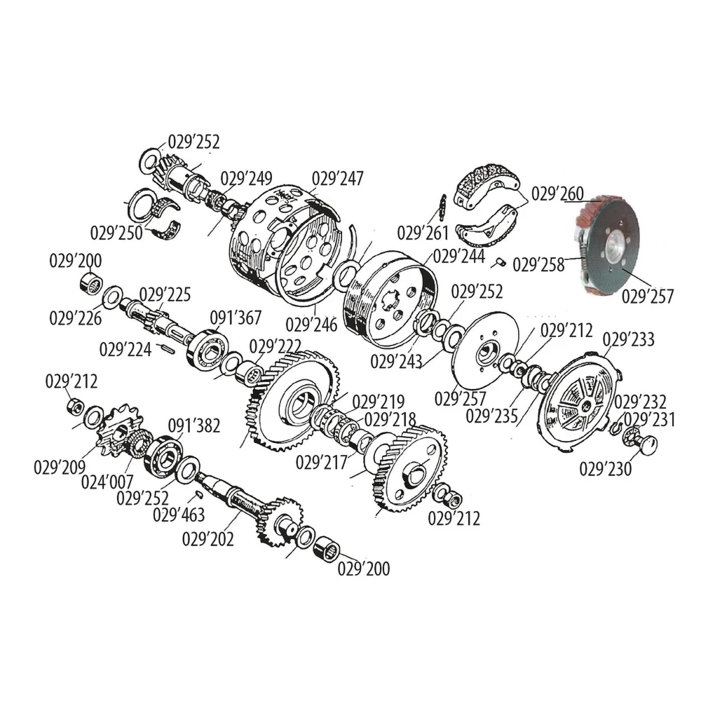 Scheibe Beta 521 (15x25x0.5mm)