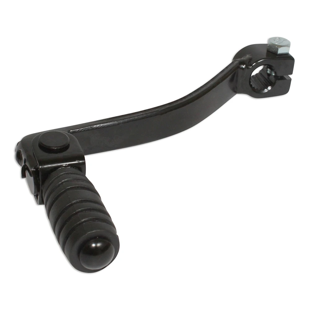 Schalthebel Derbi Senda Stahl schwarz mit Gummi