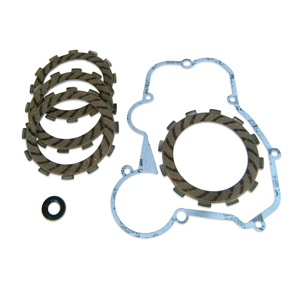 Kupplungsbeläge mit Dichtung Derbi Motor EBS/EBE/D5-> 2005