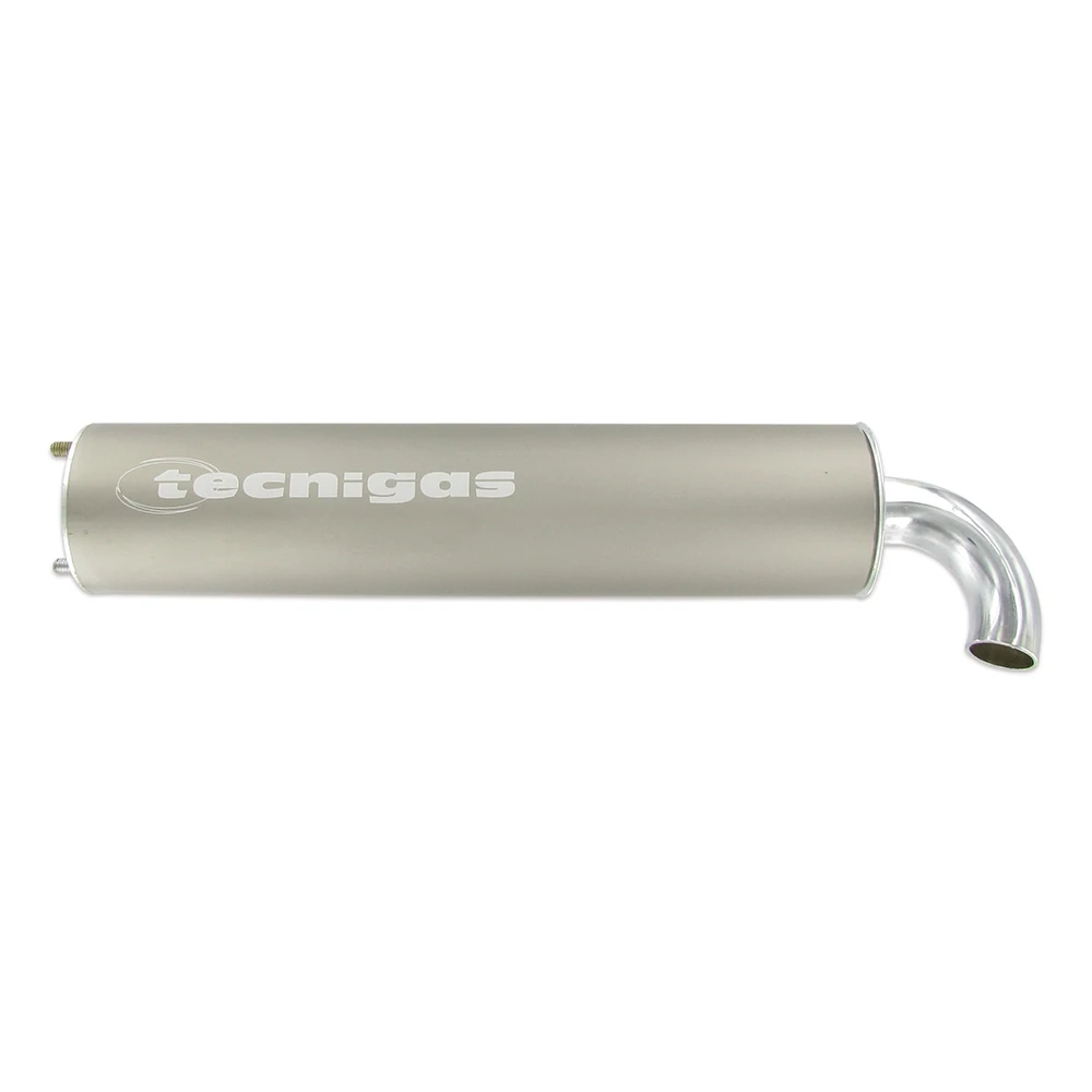 Schalldämpfer Tecnigas zu Auspuff RSII/TREK titan (alu)