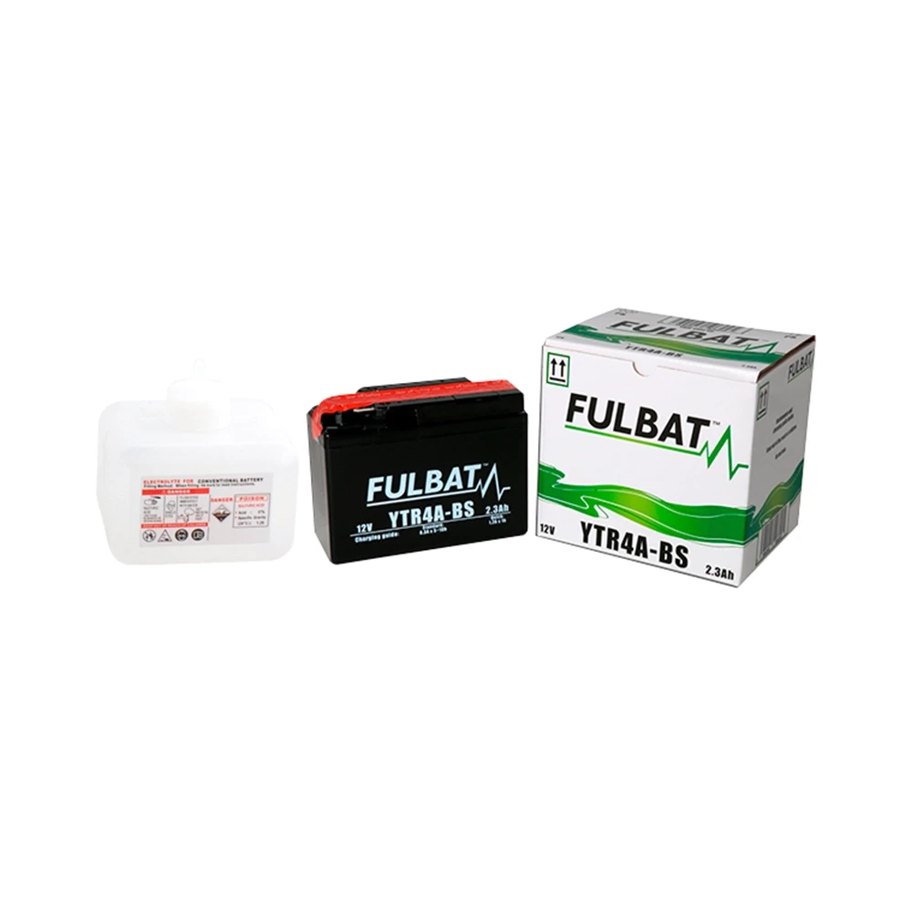 Batterie YTR4A-BS FULBAT mit Säurepaket (Honda) FTR4A-BS