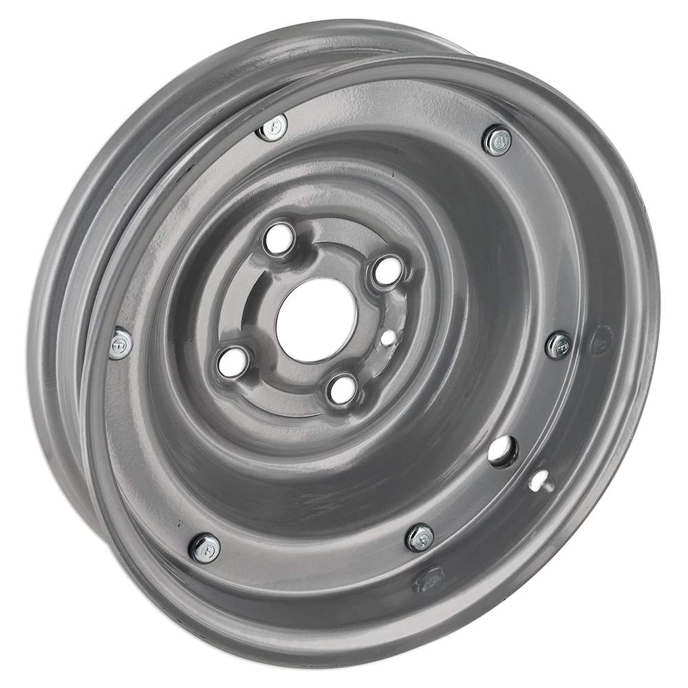 Felge Vespa silber geschlossen 1.80 x 9 Zoll (4 Loch)