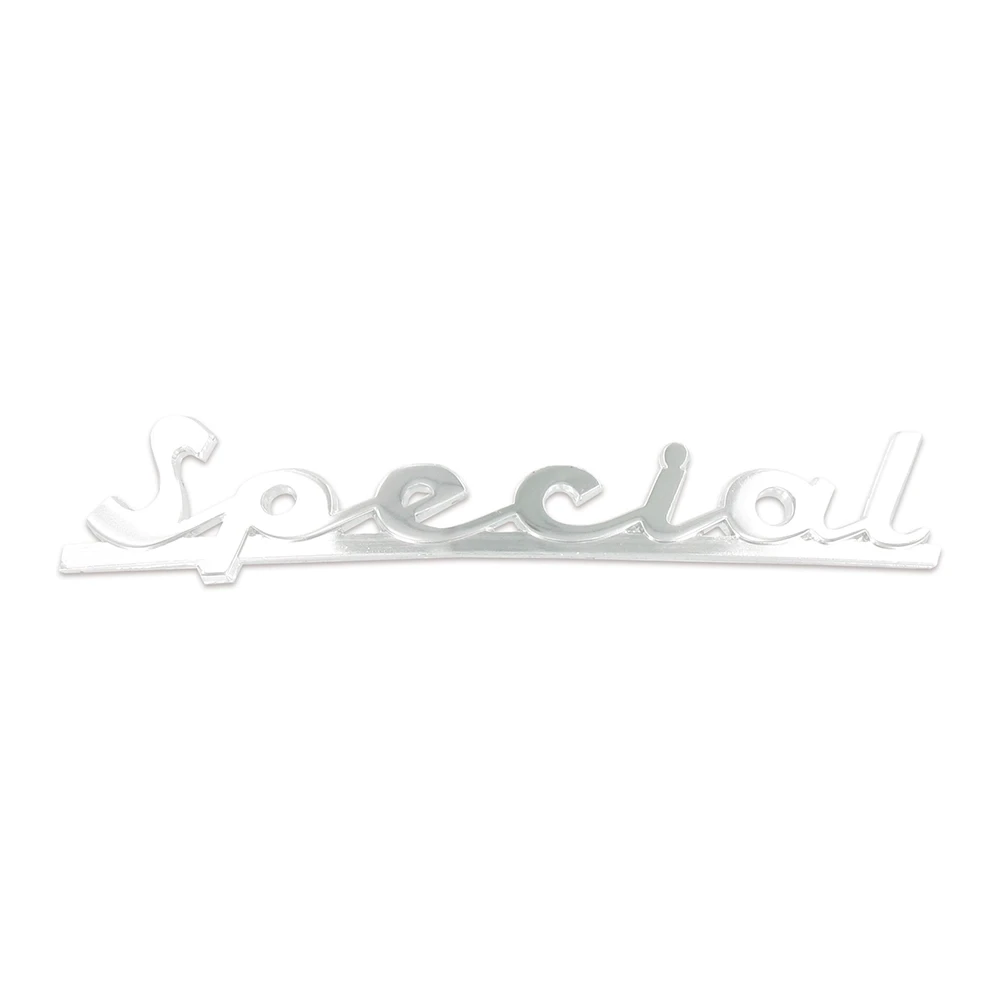 Emblem chrom Special Vespa 135x24 mm