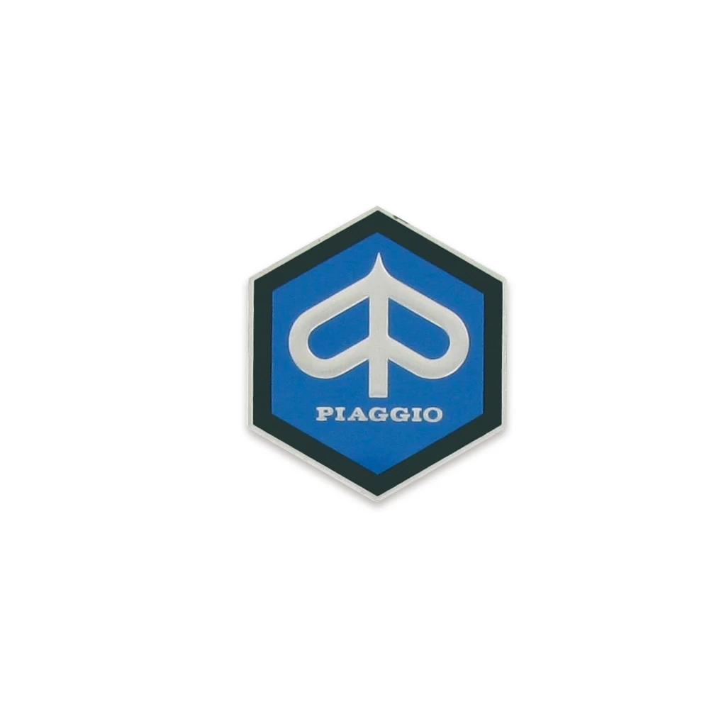 Emblem PIAGGIO mit Logo 31.5x36 mm