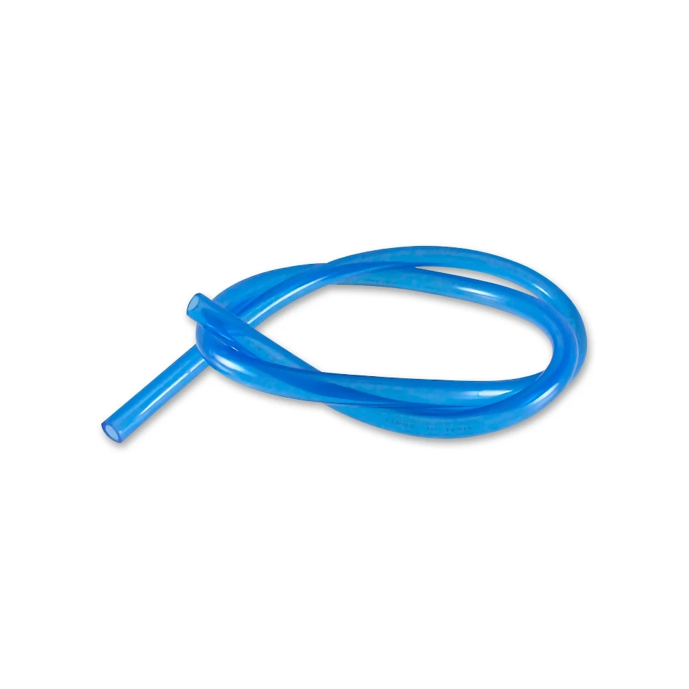Benzinschlauch / Oelschlauch 6x9mm Polyurethan blau transparent (1m)