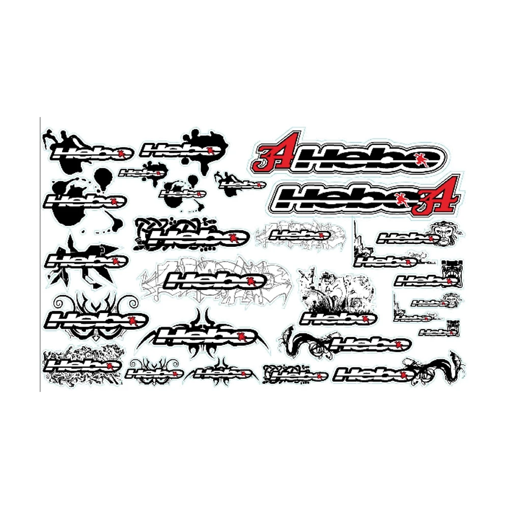 Aufkleberset HEBO Racing tribal 45x26cm NETTOPREIS