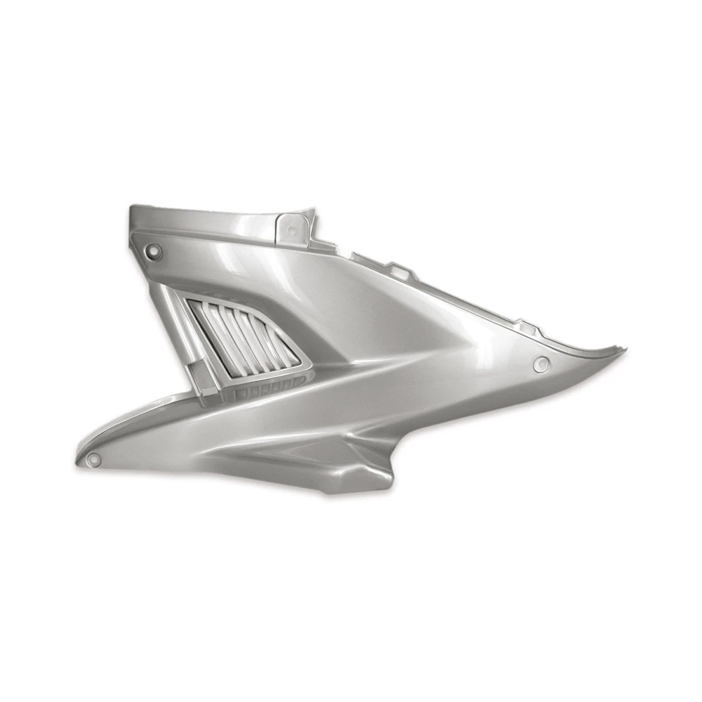 Motorverkleidun links TNT Yamaha Aerox / MBK Nitro silber grau