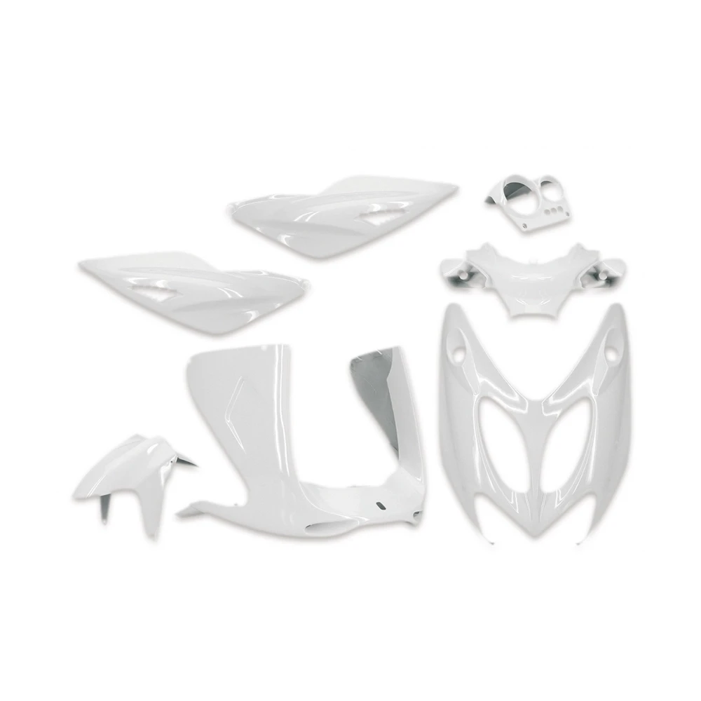 Verkleidungskit TNT 7-Teilig Yamaha Aerox/MBK Nitro weiss