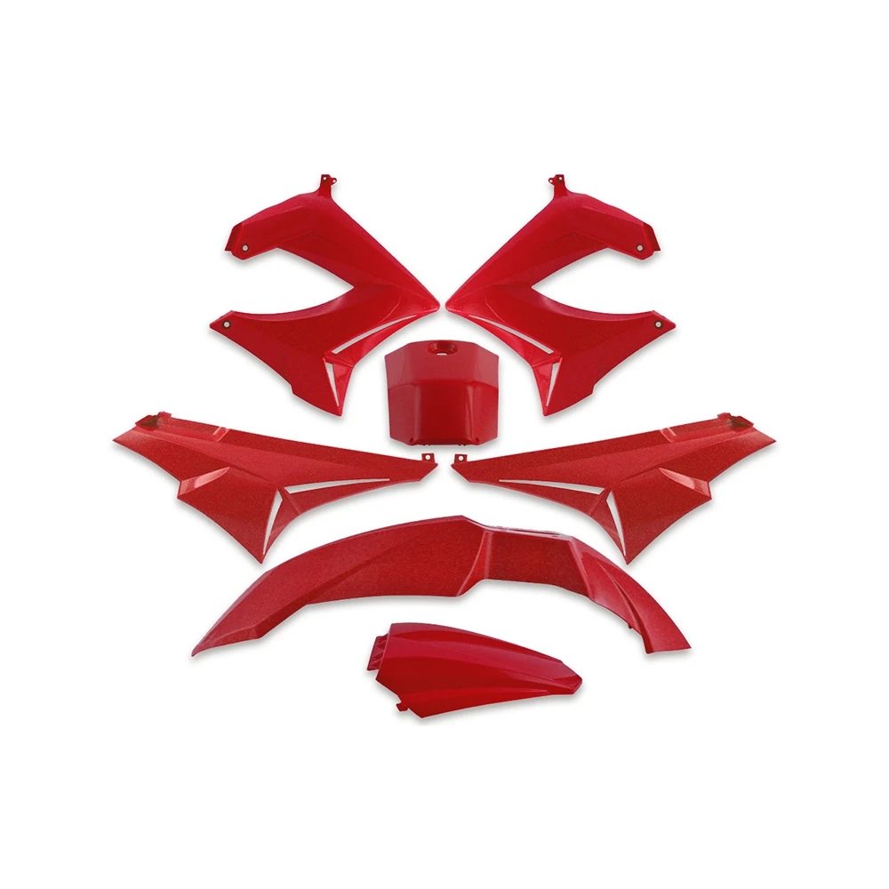 Verkleidungskit 7-Teilig Derbi Senda DRD/XTREM 2003 rot